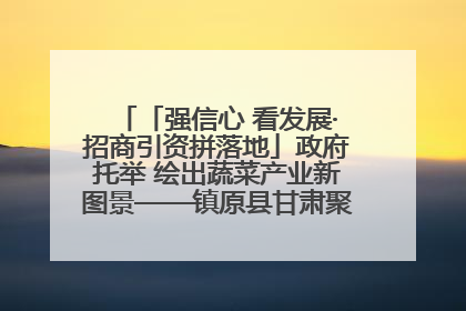 「强信心 看发展·招商引资拼落地」政府托举 绘出蔬菜产业新图景——镇原县甘肃聚广利现代设施蔬菜种植基地见闻