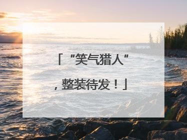 “笑气猎人”，整装待发！