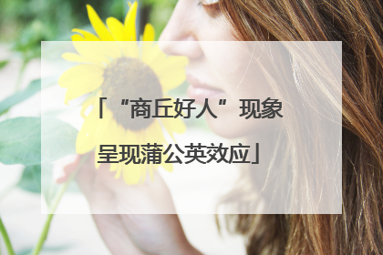 “商丘好人”现象呈现蒲公英效应