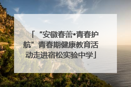 “安徽春蕾•青春护航”青春期健康教育活动走进宿松实验中学