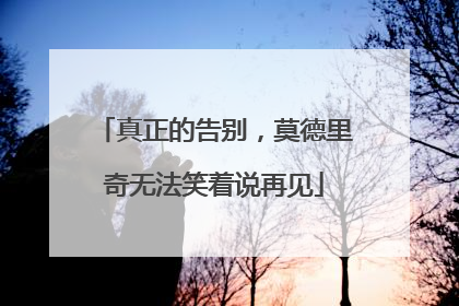 真正的告别，莫德里奇无法笑着说再见