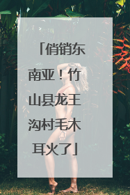 俏销东南亚！竹山县龙王沟村毛木耳火了