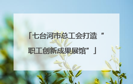 七台河市总工会打造“职工创新成果展馆”