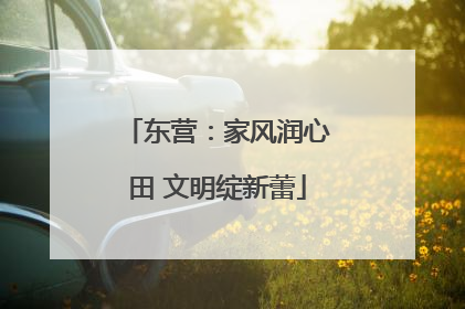 东营：家风润心田 文明绽新蕾