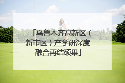 乌鲁木齐高新区（新市区）产学研深度融合再结硕果