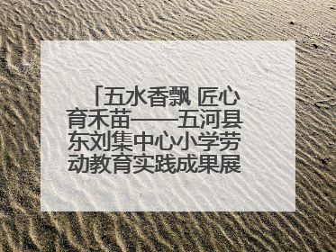 五水香飘 匠心育禾苗——五河县东刘集中心小学劳动教育实践成果展暨夏集小学首届美食节盛大举行