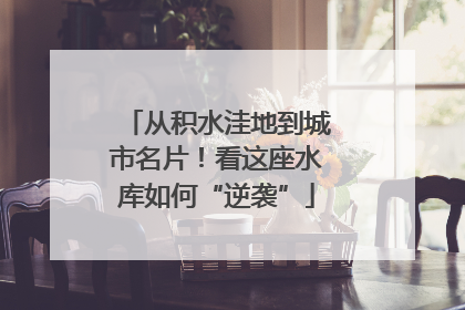 从积水洼地到城市名片！看这座水库如何“逆袭”