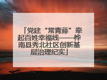 党建“常青藤”牵起百姓幸福线——桦南县秀北社区创新基层治理纪实