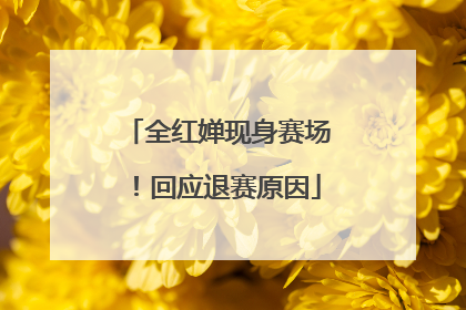 全红婵现身赛场！回应退赛原因