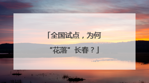 全国试点，为何“花落”长春？