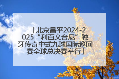 北京昌平2024-2025“利百文台尼”独牙传奇中式九球国际巡回赛全球总决赛举行
