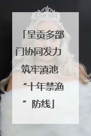 呈贡多部门协同发力 筑牢滇池“十年禁渔”防线