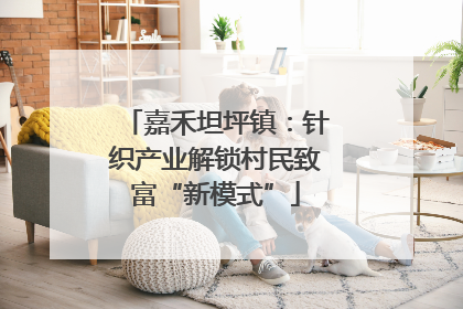 嘉禾坦坪镇：针织产业解锁村民致富“新模式”