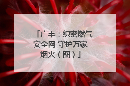 广丰：织密燃气安全网 守护万家烟火（图）