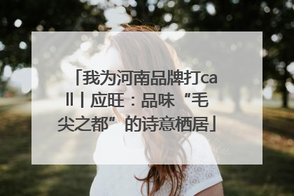 我为河南品牌打call丨应旺：品味“毛尖之都”的诗意栖居