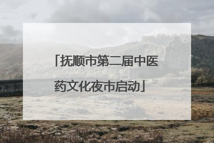 抚顺市第二届中医药文化夜市启动