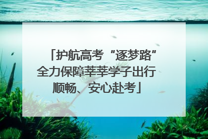 护航高考“逐梦路”全力保障莘莘学子出行顺畅、安心赴考