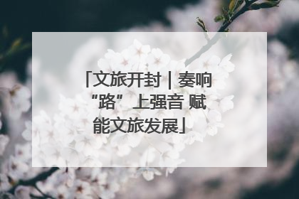 文旅开封｜奏响“路”上强音 赋能文旅发展