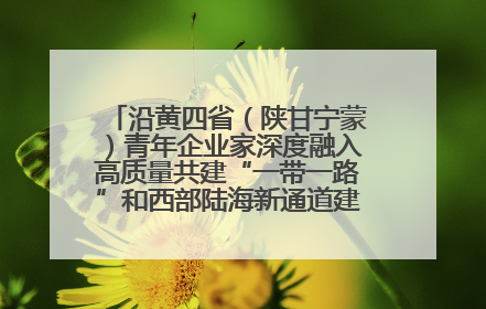 沿黄四省（陕甘宁蒙）青年企业家深度融入高质量共建“一带一路”和西部陆海新通道建设战略合作交流会在甘肃兰州召开