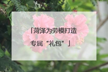 菏泽为劳模打造专属“礼包”