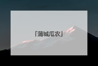 蒲城瓜农