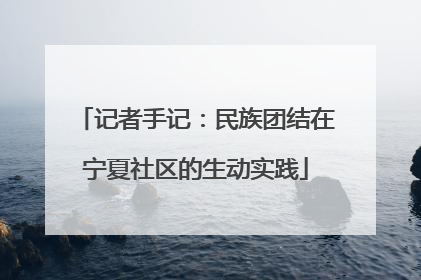 记者手记：民族团结在宁夏社区的生动实践