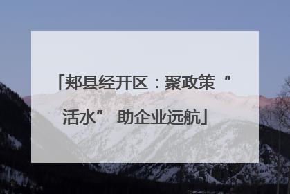 郏县经开区：聚政策“活水” 助企业远航