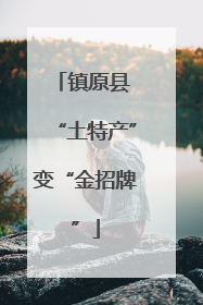 镇原县 “土特产”变“金招牌”