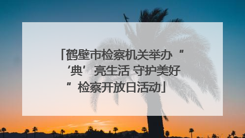 鹤壁市检察机关举办“‘典’亮生活 守护美好”检察开放日活动