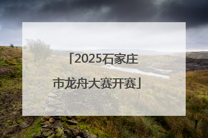 2025石家庄市龙舟大赛开赛